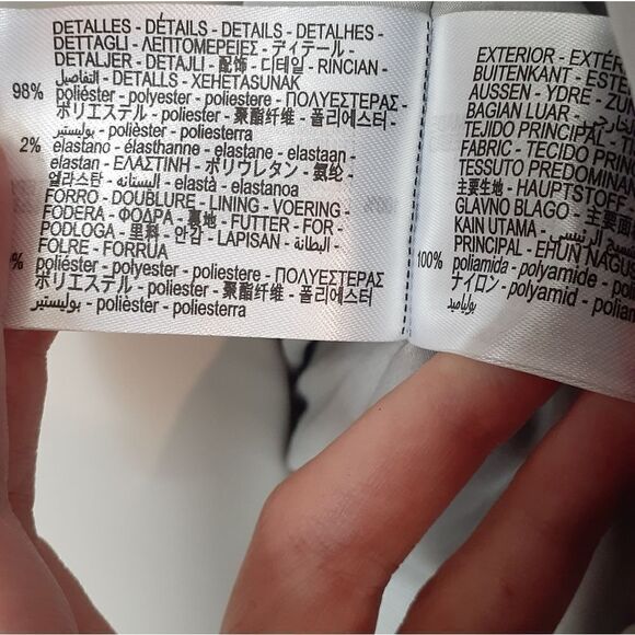 Zara lightweight Pastel Grey Bomber Jacket - Picture 5 of 9